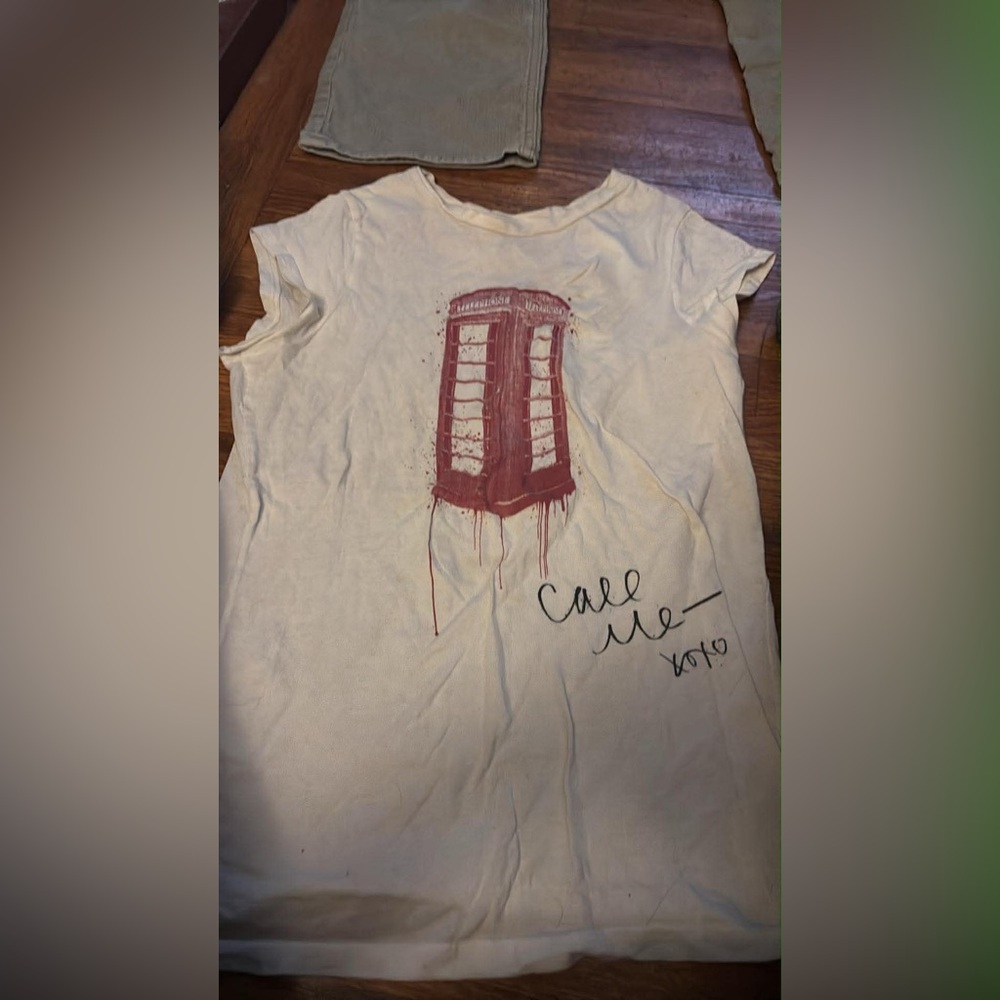 BCBGMaxAzria Cream Top